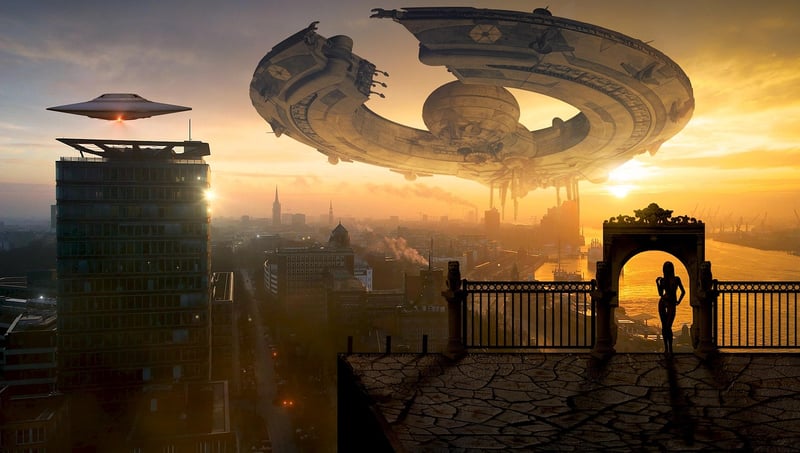 Future world concept